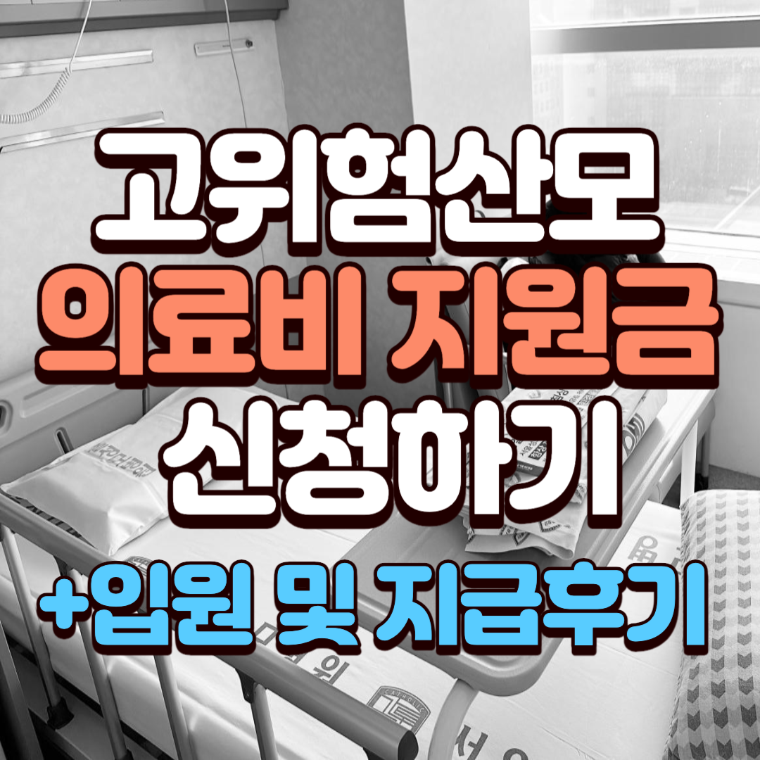 고위험산모 지원금 신청 배너