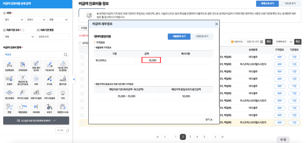 백일해 주사 접종 비용 검색 5