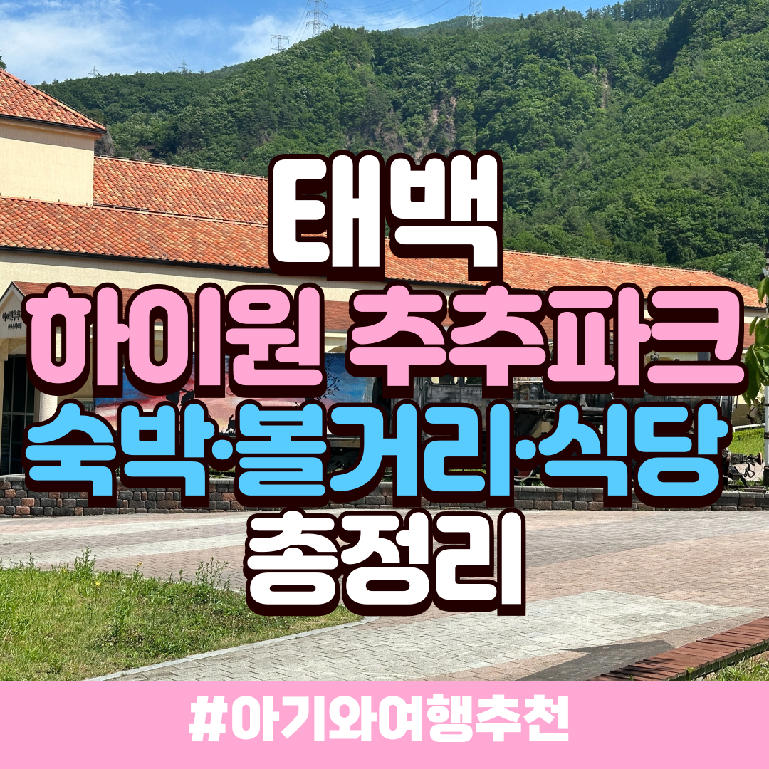 태백 하이원 추추파크 네이처빌