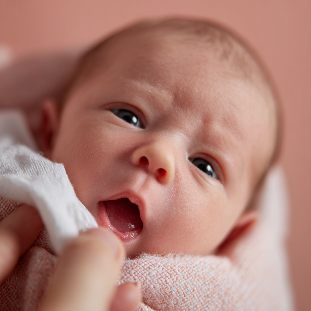 아기 구강티슈 언제부터, 어떻게 사용하면 좋을까 3 newborn image3