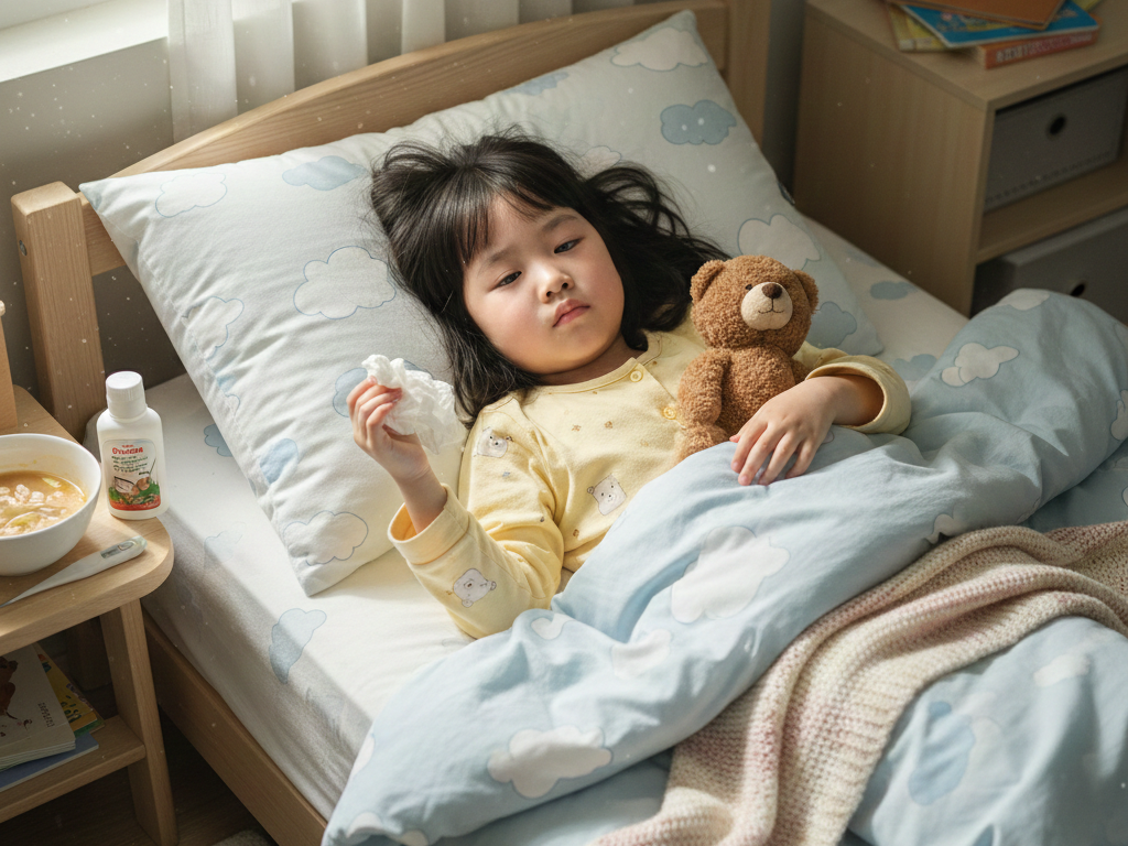 아기 독감, 아기 감기