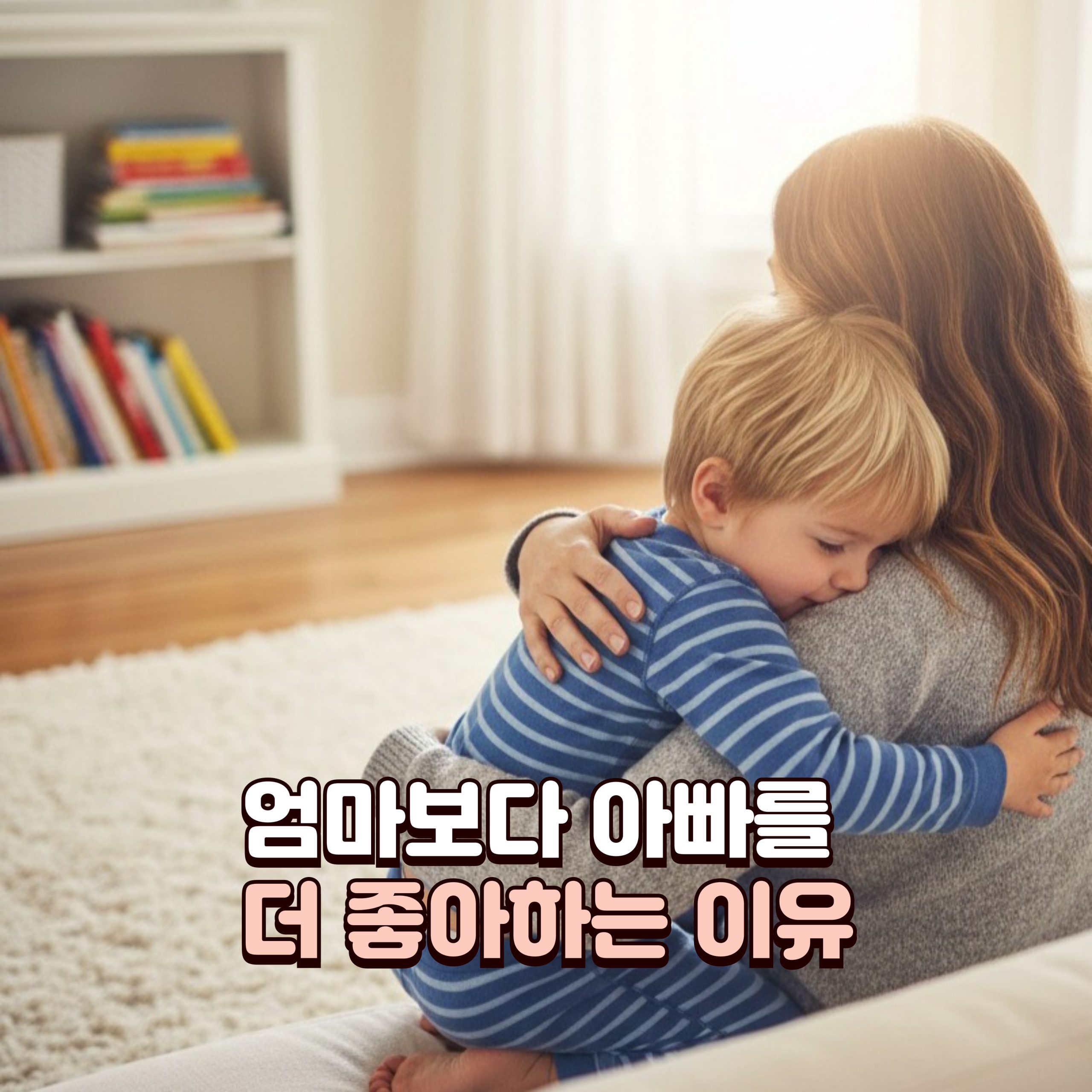 엄마보다 아빠를 더 좋아하는 이유