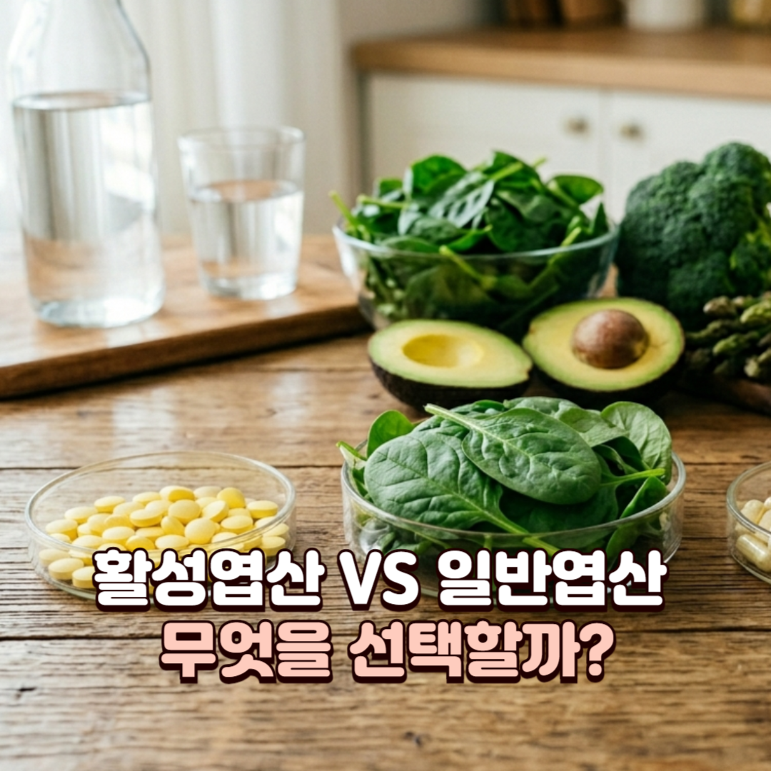 활성엽산 일반엽산 차이