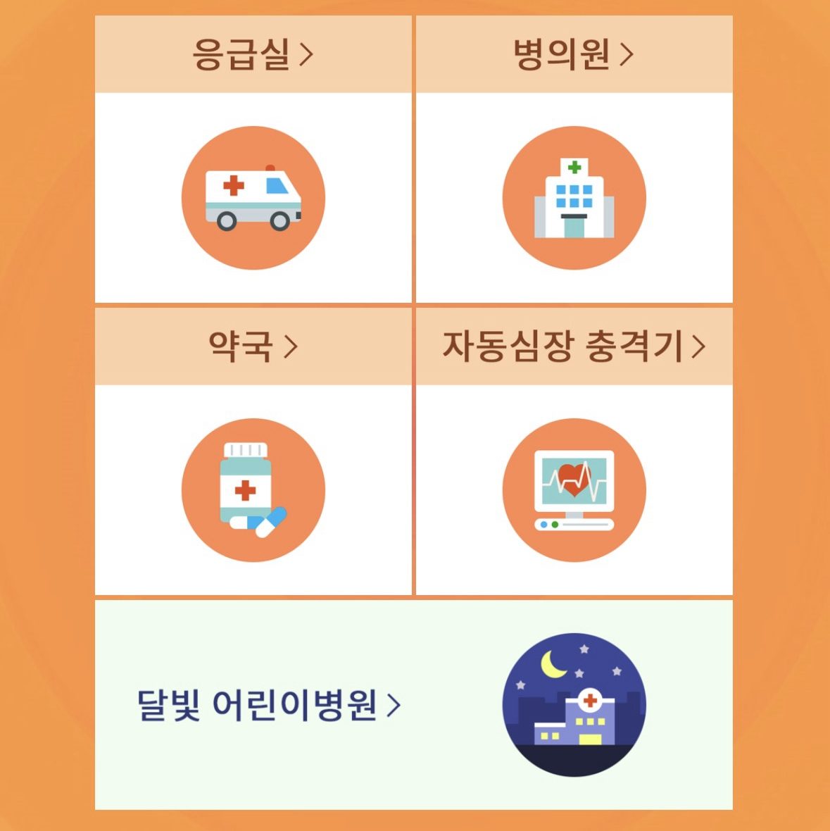 소아과 야간진료, 야간병원, 아기 응급실, 달빛 어린이병원