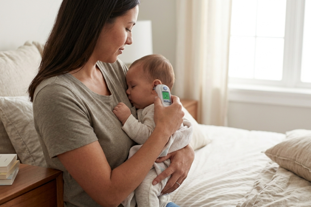 아기 체온 정상 범위