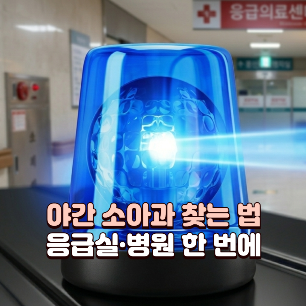 야간 소아과 병원찾기_배너