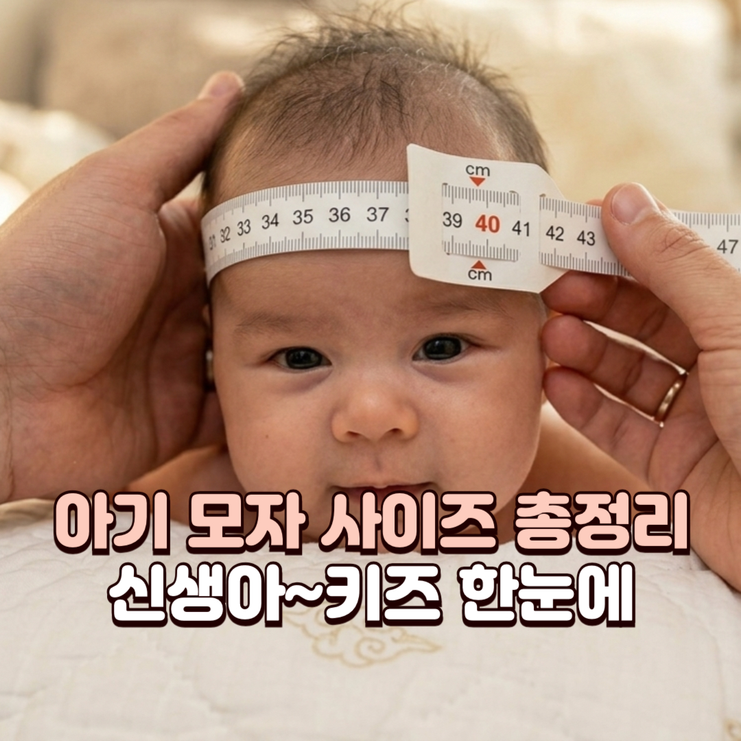 아기 모자 사이즈_배너